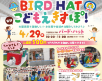 【イベント告知】BIRD HAT こどもえきすぽ 開催のお知らせ
